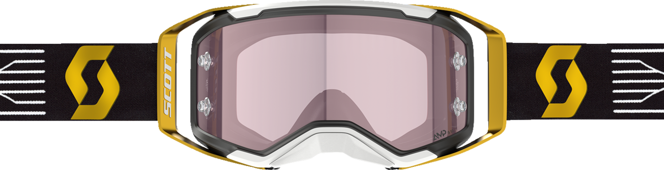 SCOTT Prospect 2.0 Amp Goggle - Black/Gold - Rose Lens 4214691236352
