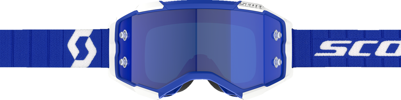 SCOTT Fury Goggle - Blue - Blue Chrome Lens 2728280003349