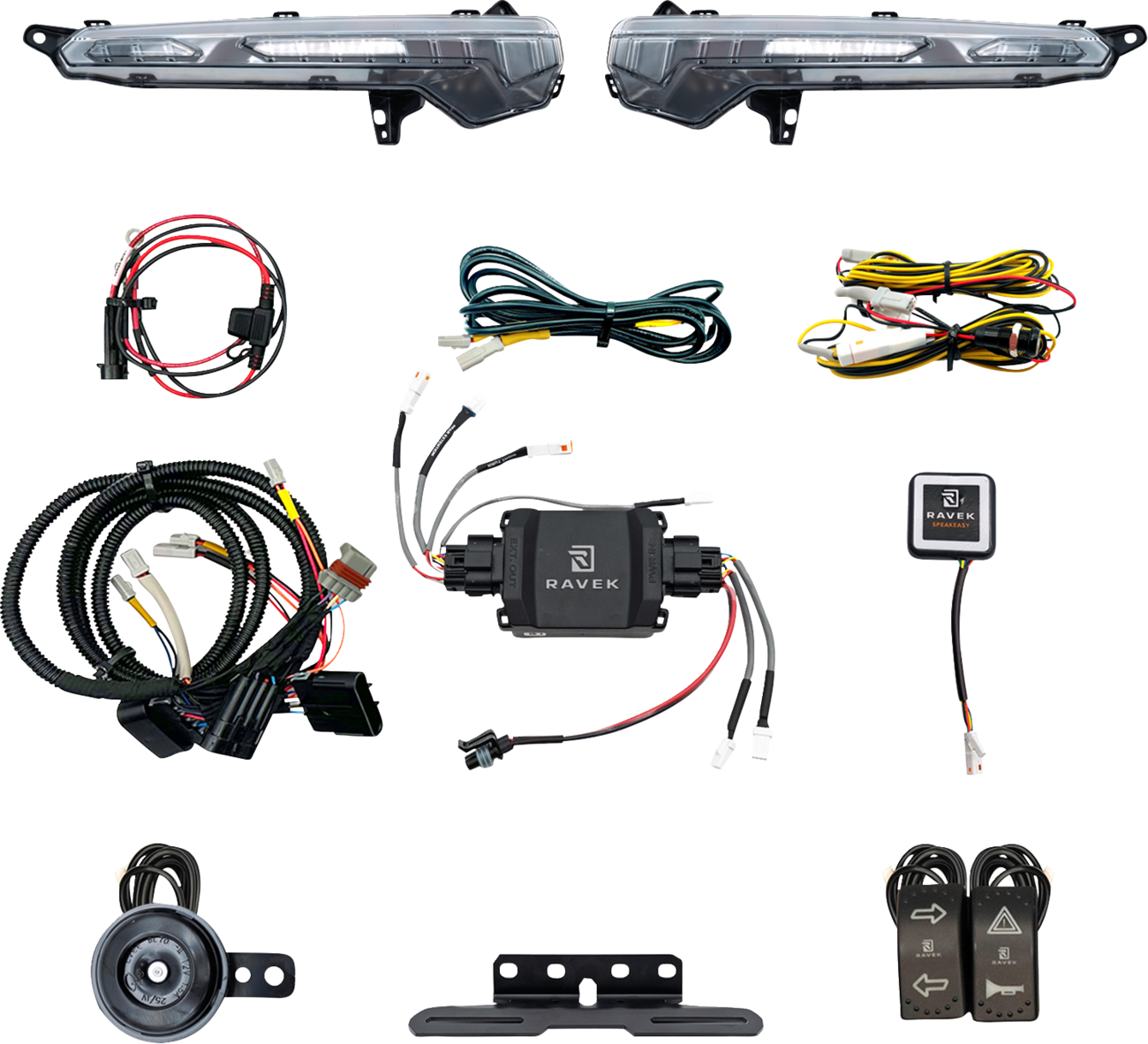 RAVEK Turn Signal Kit - Signature - Gen3 Speakeasy™ - Can-am Defender HD11 - Rockers 65-2019SR