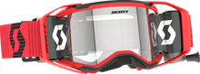 SCOTT Prospect 2.0 WFS Goggle - Roll-Off - Red/Black - Clear Lens 4214741018113
