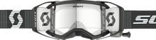 SCOTT Prospect 2.0 WFS Goggle - Roll-Off - Black/White - Clear Lens 4214741007113
