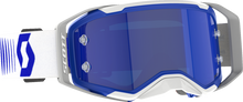 SCOTT Prospect 2.0 Amp Goggle - Doppler - White/Blue - Blue Chrome Lens 4214788208349