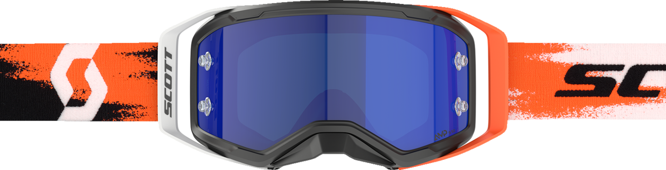 SCOTT Prospect 2.0 Amp Goggle - Black/Neon Orange - Blue Chrome Lens 4214785039349