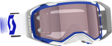 SCOTT Prospect 2.0 Amp Goggle - Doppler - White/Blue - Rose Lens 4214698208352