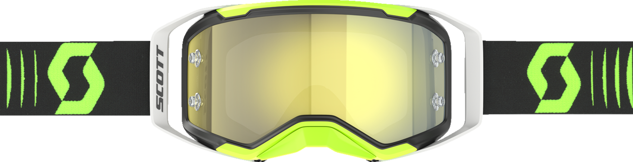 SCOTT Prospect 2.0 Goggle - Doppler - Black/Neon Yellow - Yellow Chrome Lens 4214718209289