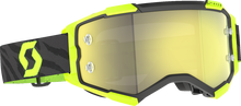 SCOTT Fury Goggle - Zebra - Black/Neon Yellow - Yellow Chrome Lens 2728288206289