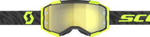 SCOTT Fury Goggle - Zebra - Black/Neon Yellow - Yellow Chrome Lens 2728288206289