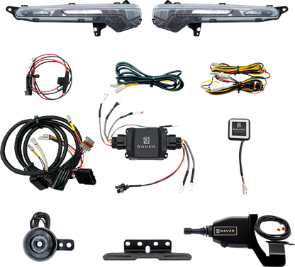 RAVEK Turn Signal Kit - Signature - Gen3 Speakeasy™ - Can-Am Defender HD11 - Lever 65-2019SL