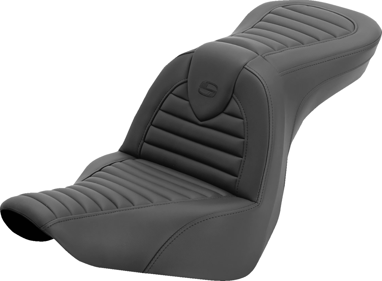 SADDLEMEN Roadsofa™ Seat - without Backrest - Tuck-n-Roll - FL/FX '18-'26 818-29-20200