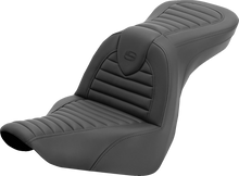 SADDLEMEN Roadsofa™ Seat - without Backrest - Tuck-n-Roll - FL/FX '18-'26 818-29-20200