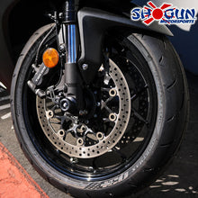 Front Axle Sliders Black