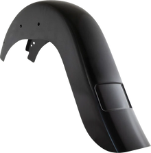 KLOCK WERKS Benchmark Rear Fender - Vicla - Frenched - Black - HD Softail '11-'17 KWF-02-0548