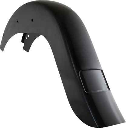 KLOCK WERKS Benchmark Rear Fender - Vicla - Frenched - Black - HD Softail '11-'17 KWF-02-0548