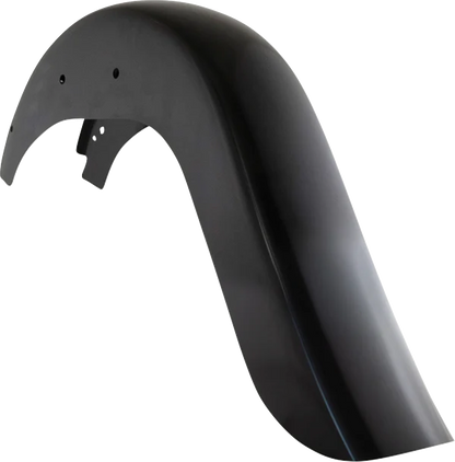 KLOCK WERKS Benchmark Rear Fender - Vicla - Smooth - Black - HD Softail '11-'17 KWF-02-0547