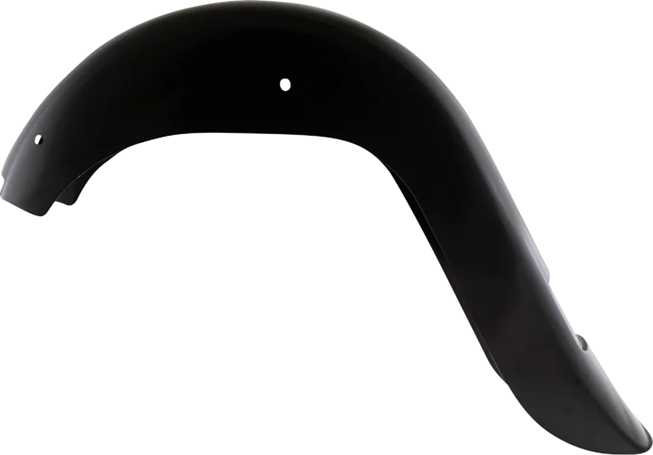 KLOCK WERKS Benchmark Rear Fender - Vicla - Frenched - Black - HD Softail '11-'17 KWF-02-0548