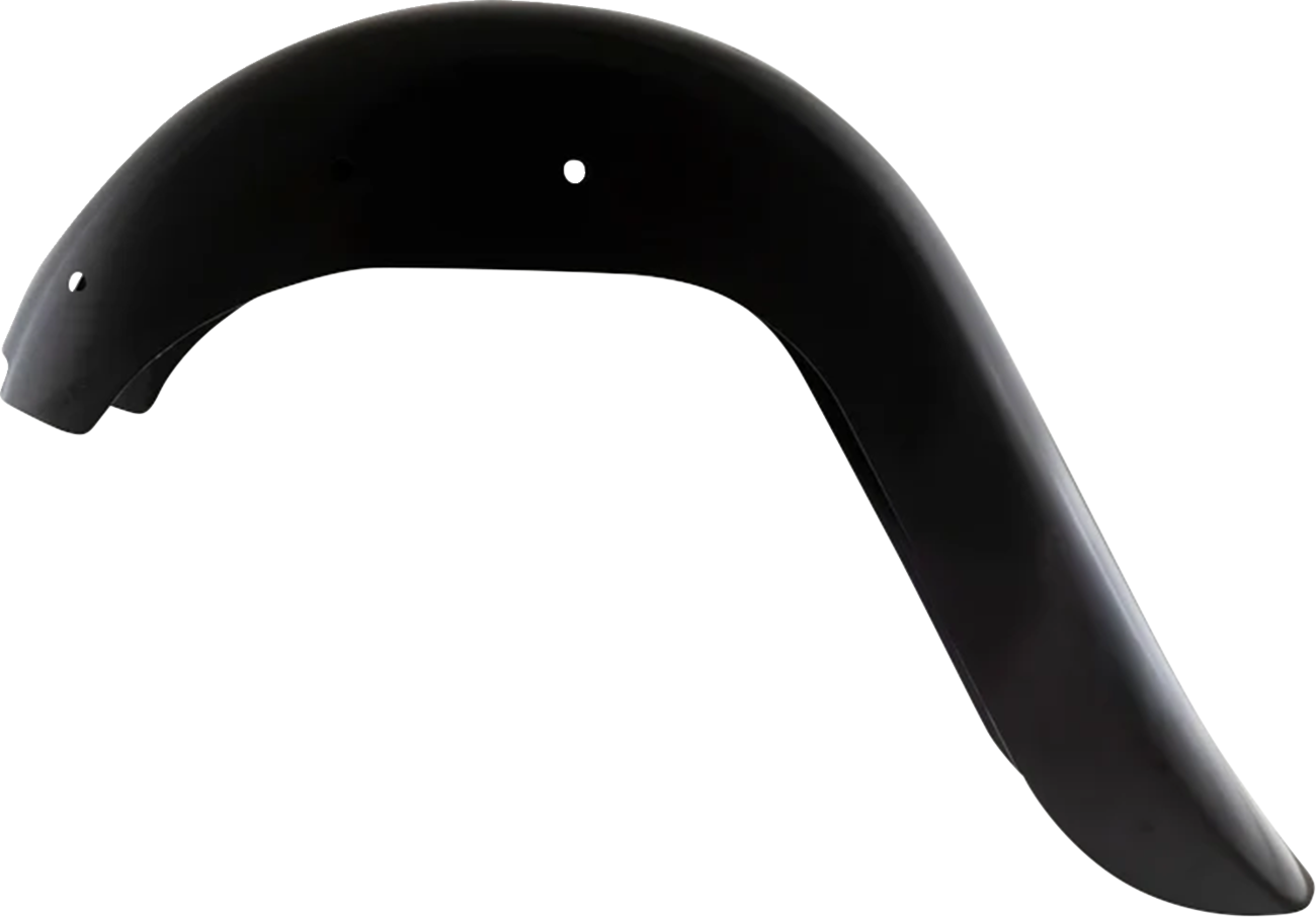 KLOCK WERKS Benchmark Rear Fender - Vicla - Smooth - Black - HD Softail '11-'17 KWF-02-0547