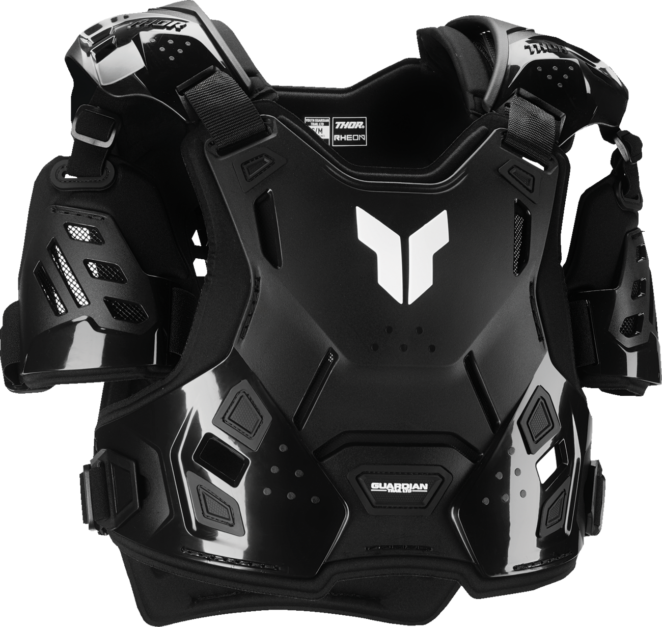 THOR Youth Guardian LTD Deflector - Trail - Black - 2XS/XS 27011559