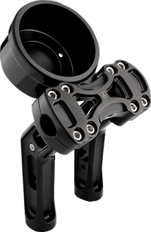 ARLEN NESS Wayback Risers - Method - 7" - 4" Round Gauge - Black 520-072