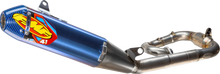 FMF Factory 4.1 RCT Exhaust System - Titanium/Anodized - Blue with Carbon End Cap - YZ250F/X 044487
