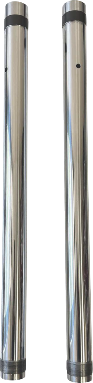 PRO-ONE PERF.MFG. Fork Tubes - 43 mm - Stock Length - Hard Chrome - Inverted 105430