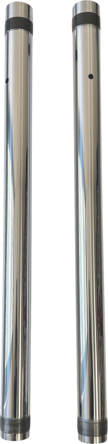 PRO-ONE PERF.MFG. Fork Tubes - 43 mm - Stock Length - Hard Chrome - Inverted 105430
