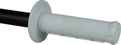 SCAR RACING Single Density Grips - White GOSW