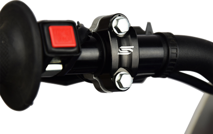 SCAR RACING Rotating Handlebar Perch Clamp - Black RBC1