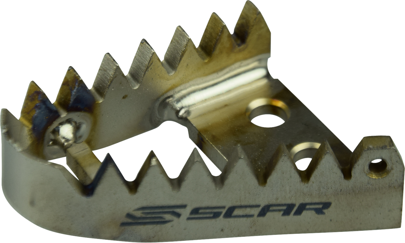 SCAR RACING Brake Pedal Tip - Titanium STBT499
