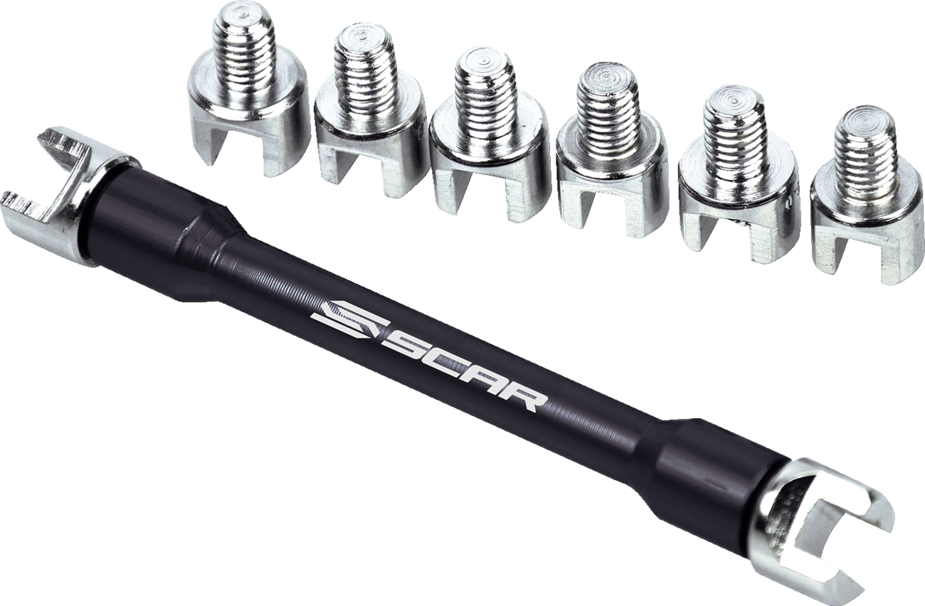 SCAR RACING Spoke Wrench Kit - Interchangeable SSWK