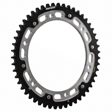 SUPERSPROX Stealth Rear Sprocket - 51 Tooth - Black/Silver - FLH/FLT RST-725:51-SLV