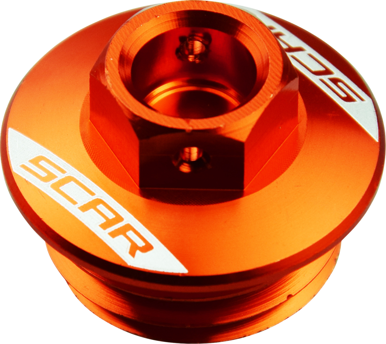 SCAR RACING Oil Filler Plug - Orange OFP500