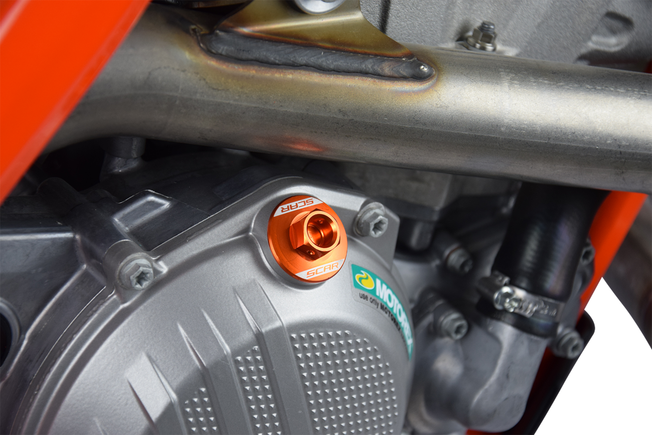SCAR RACING Oil Filler Plug - Orange OFP500