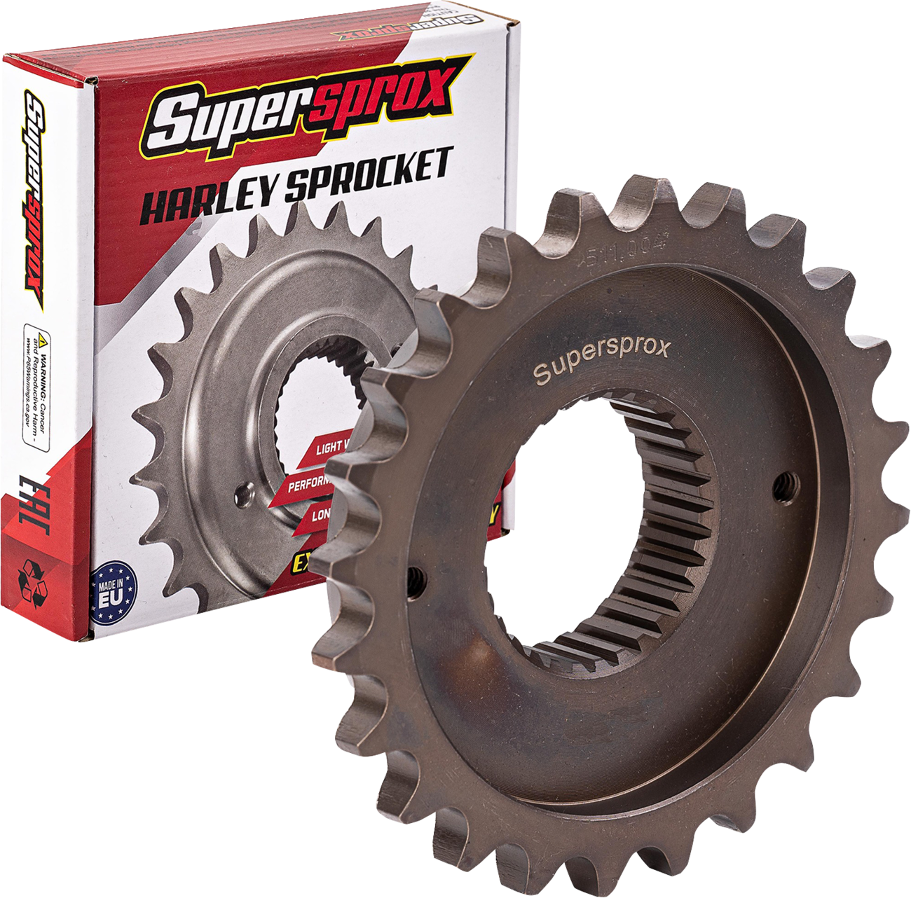 SUPERSPROX Transmission Sprocket - 0" Offset - 6-Speed - 26 Tooth - Big Twin CST-2066:26.2