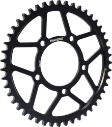SUPERSPROX Rear Sprocket - 48 Tooth - Black - Big Twin/Sportster RFE-7080:48-BLK
