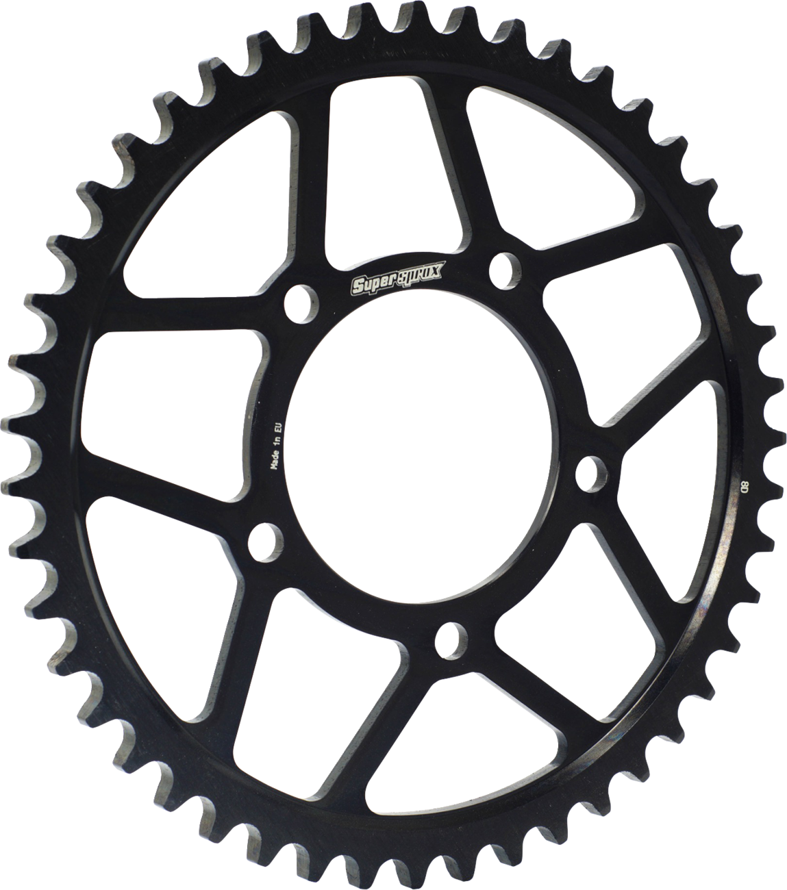 SUPERSPROX Rear Sprocket - 49 Tooth - Black - Big Twin/Sportster RFE-7080:49-BLK