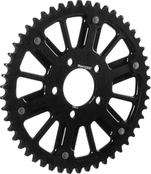 SUPERSPROX Stealth Rear Sprocket - 48 Tooth - Black/Black - Big Twin/Sportster RST-7080:48-BLK