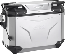 GIVI Outback Evo Side Case - Right - 37 Liter - Silver Anodized OBKEV37AAR