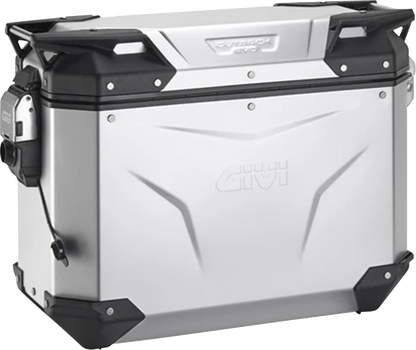 GIVI Outback Evo Side Case - Right - 37 Liter - Silver Anodized OBKEV37AAR