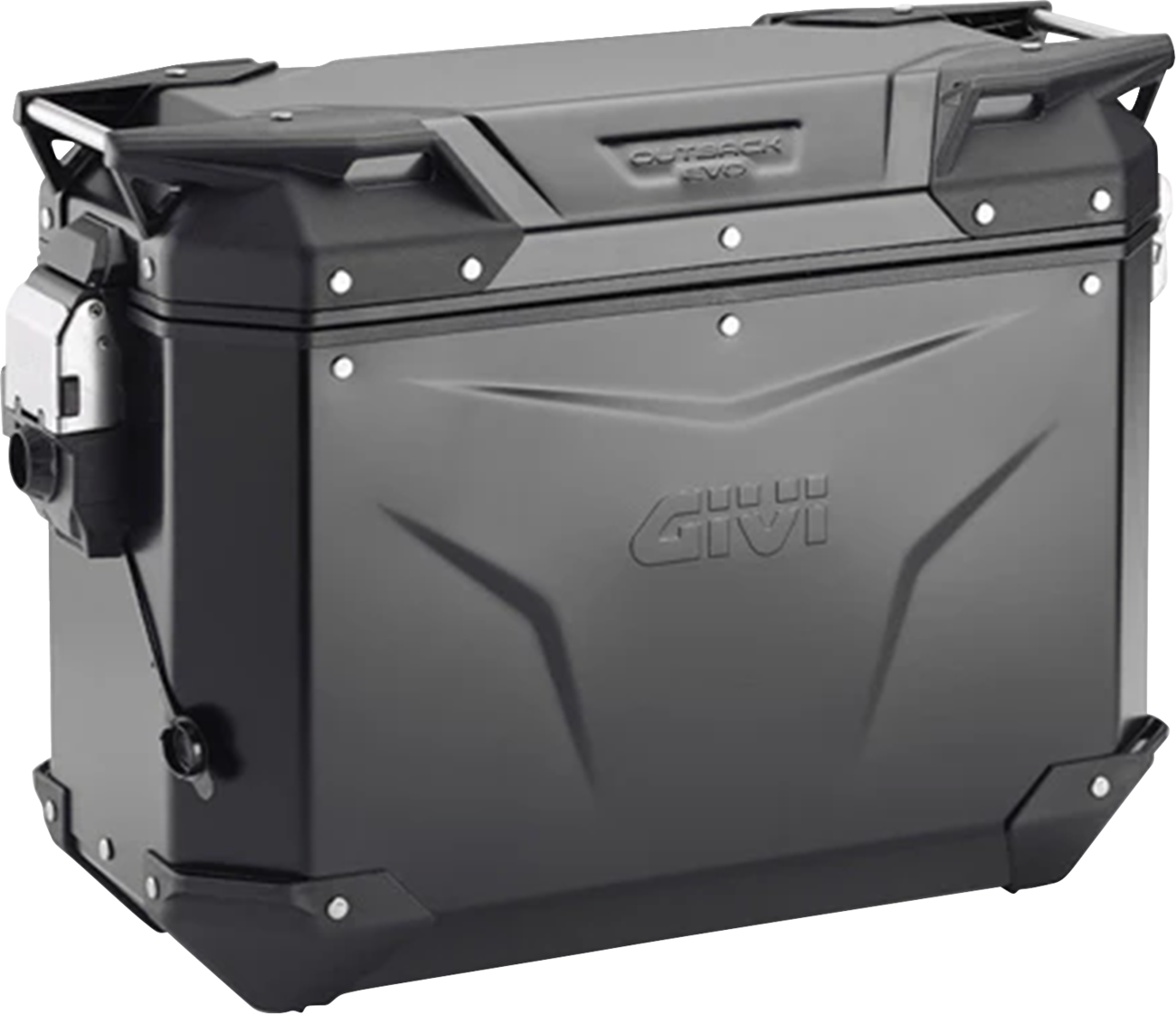GIVI Outback Evo Side Case - Right - 37 Liter - Black OBKEV37BR