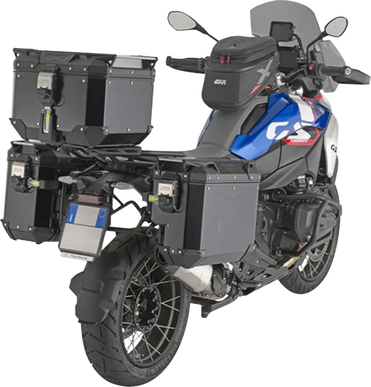 GIVI Outback Evo Top Case - 42 Liter - Black OBKEV42B