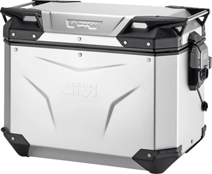 GIVI Outback Evo Side Case - Right - 48 Liter - Silver Anodized OBKEV48AAR