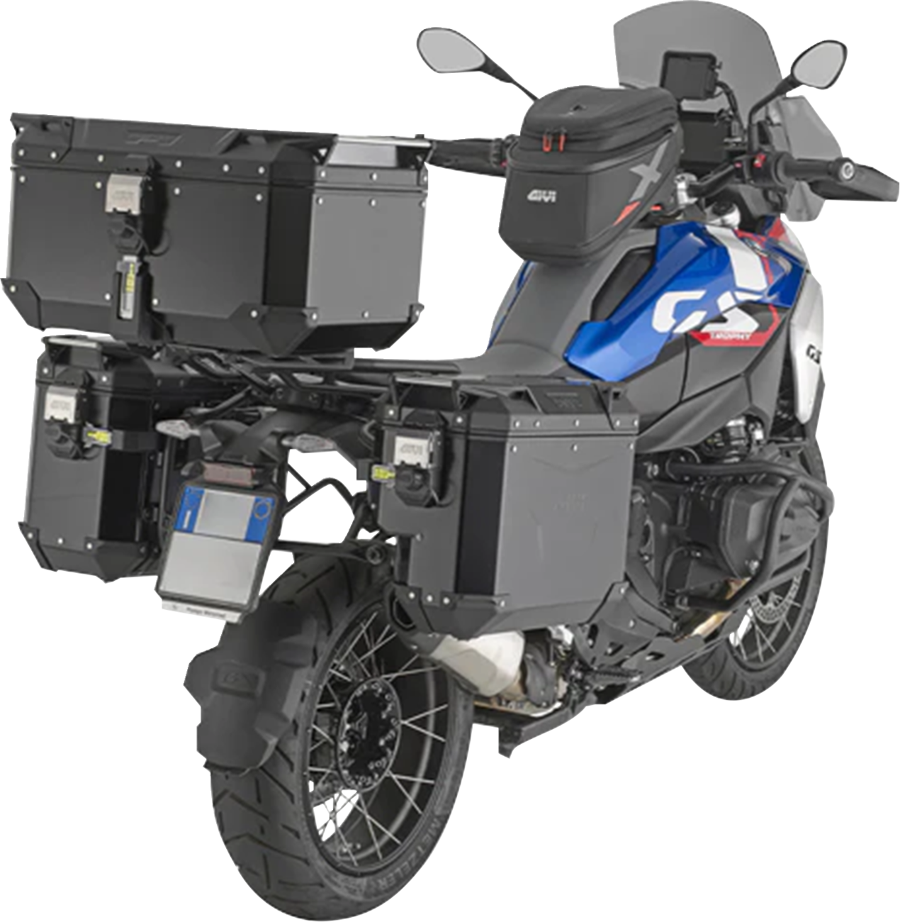 GIVI Outback Evo Top Case - 58 Liter - Black OBKEV58B