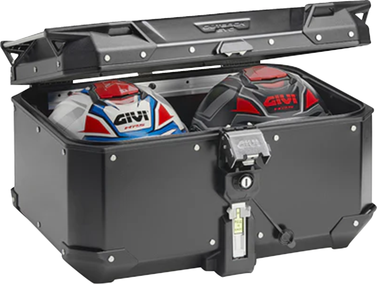 GIVI Outback Evo Top Case - 58 Liter - Black OBKEV58B