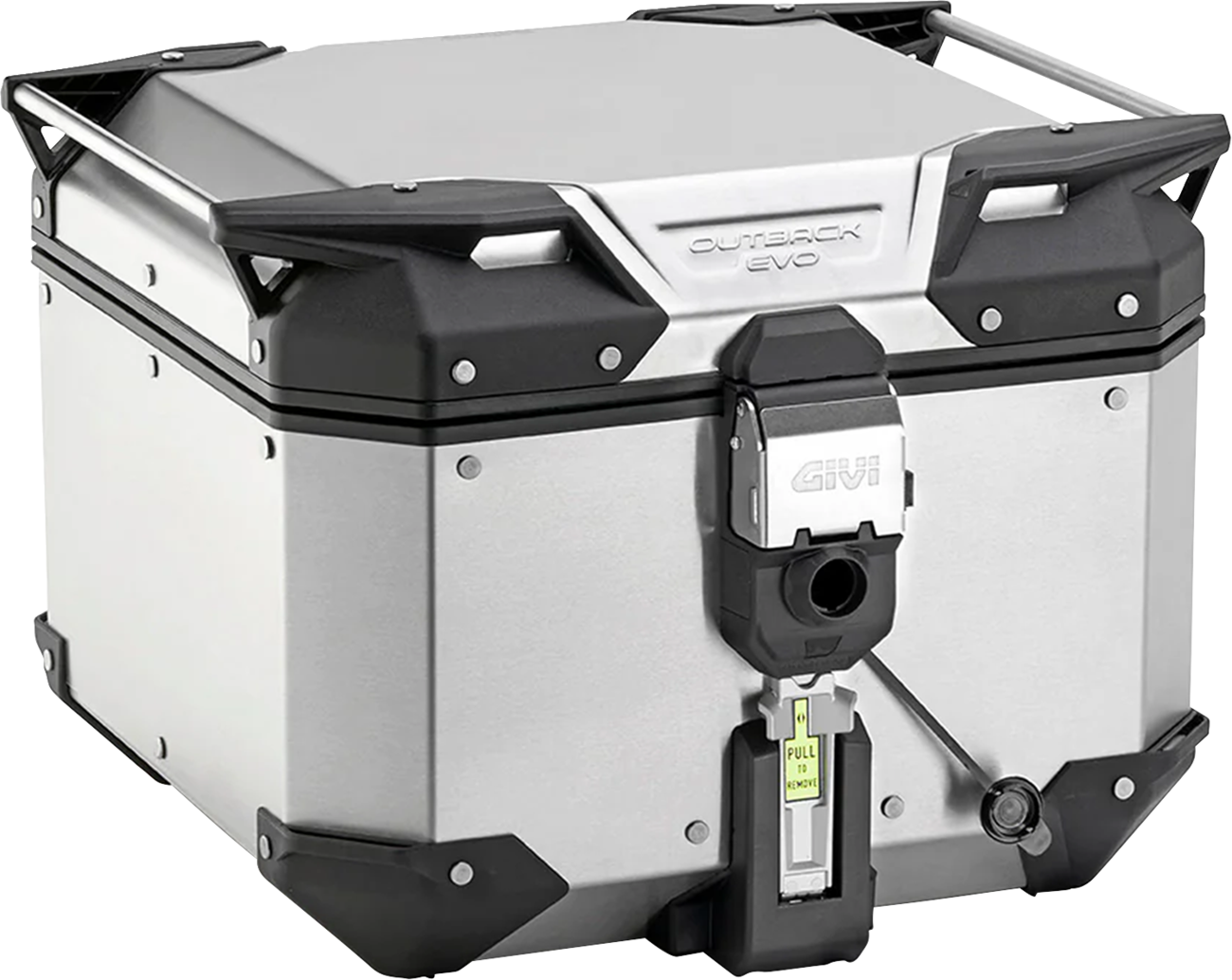 GIVI Outback Evo Top Case - 42 Liter - Silver OBKEV42A