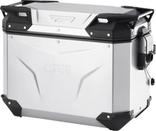GIVI Outback Evo Side Case - Right - 44 Liter - Silver Anodized OBKEV44AAR