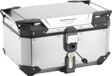 GIVI Outback Evo Top Case - 58 Liter - Silver OBKEV58A