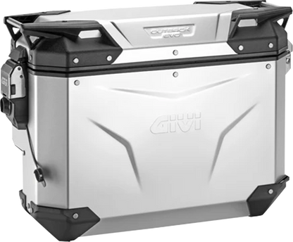 GIVI Outback Evo Side Case - Right - 33 Liter - Silver Anodized OBKEVS33AAR