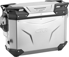 GIVI Outback Evo Side Case - Right - 33 Liter - Silver OBKEVS33AR
