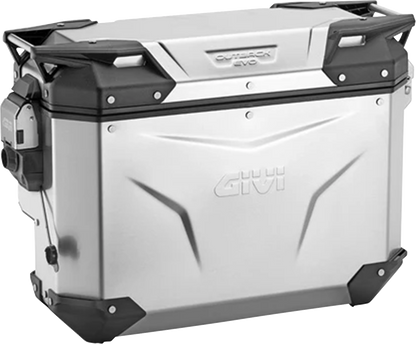 GIVI Outback Evo Side Case - Right - 33 Liter - Silver OBKEVS33AR