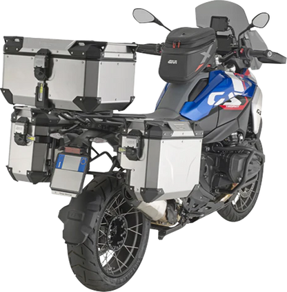 GIVI Outback Evo Top Case - 58 Liter - Silver OBKEV58A